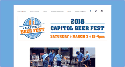 Desktop Screenshot of capitolbeerfest.com